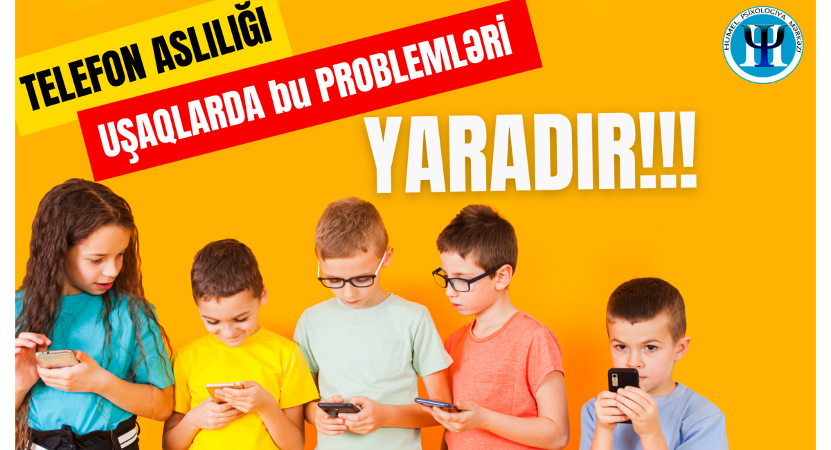 Uşaqlarda telefon aslılığı